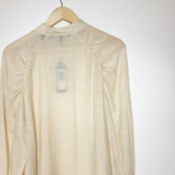 VERO MODA Blouse Rushed Volume Sleeves - Picture 6 of 8